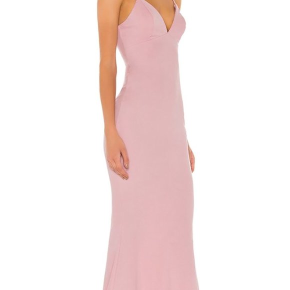 (NWT) NBD Synthetic Rocky Gown in Pink - Picture 2 of 6